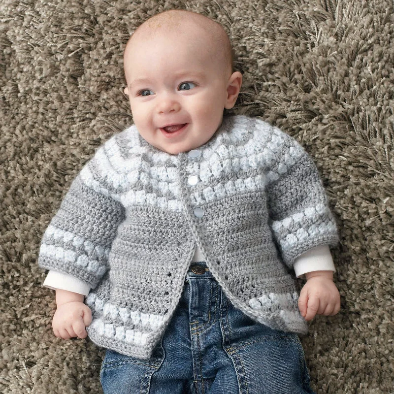 Free Cluster Yoke Cardigan Pattern