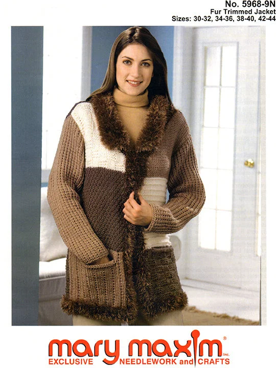 Fur Trimmed Jacket Pattern