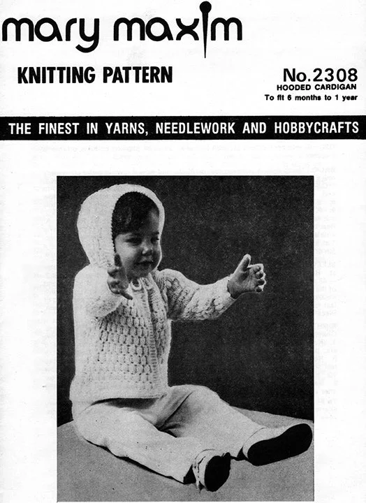 Hooded Cardigan Pattern