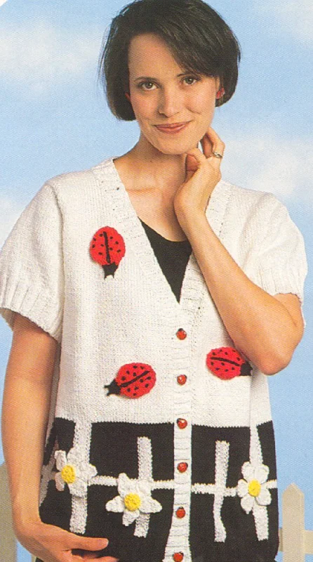 Lady Bug Cardigan Pattern