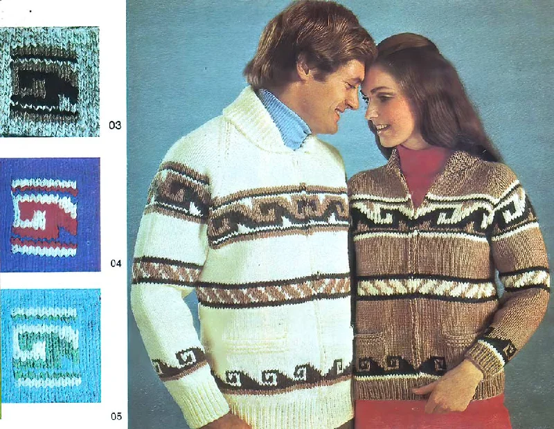 Men's or Ladies' Cardigan Pattern