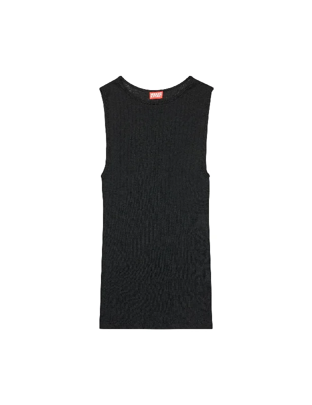 NPS Tank Top Wool, Black