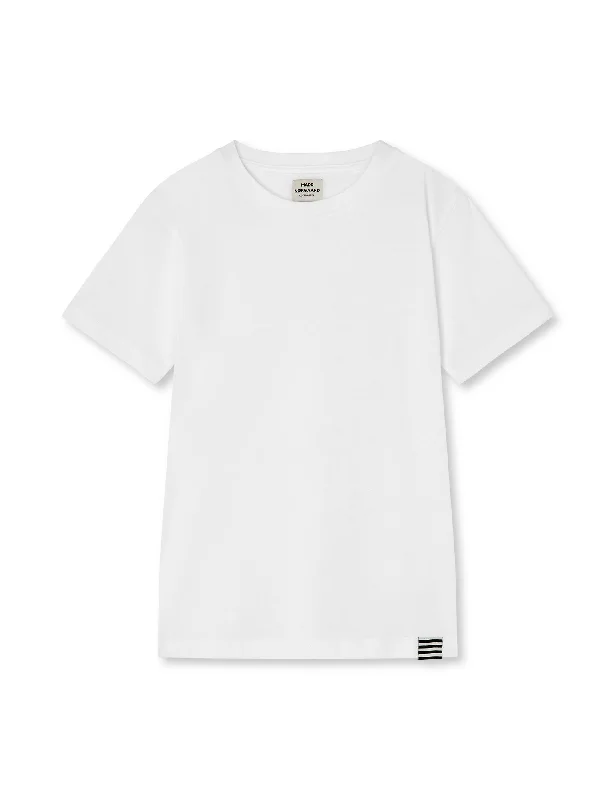 Organic Thorlino Tee FAV,  White