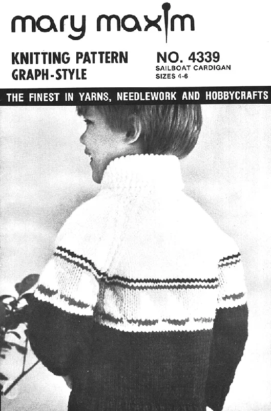 Sailboat Cardigan Pattern