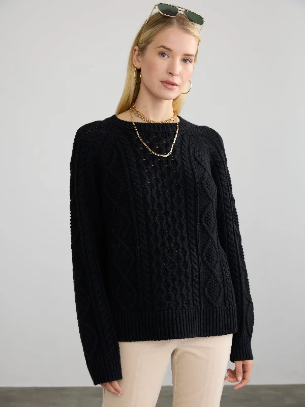 DEIDRE CABLE PULLOVER