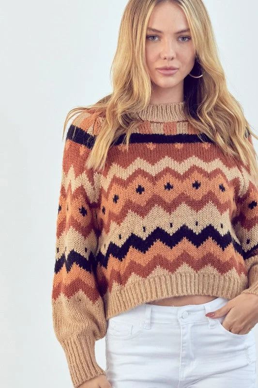 GEO PULLOVER SWEATER