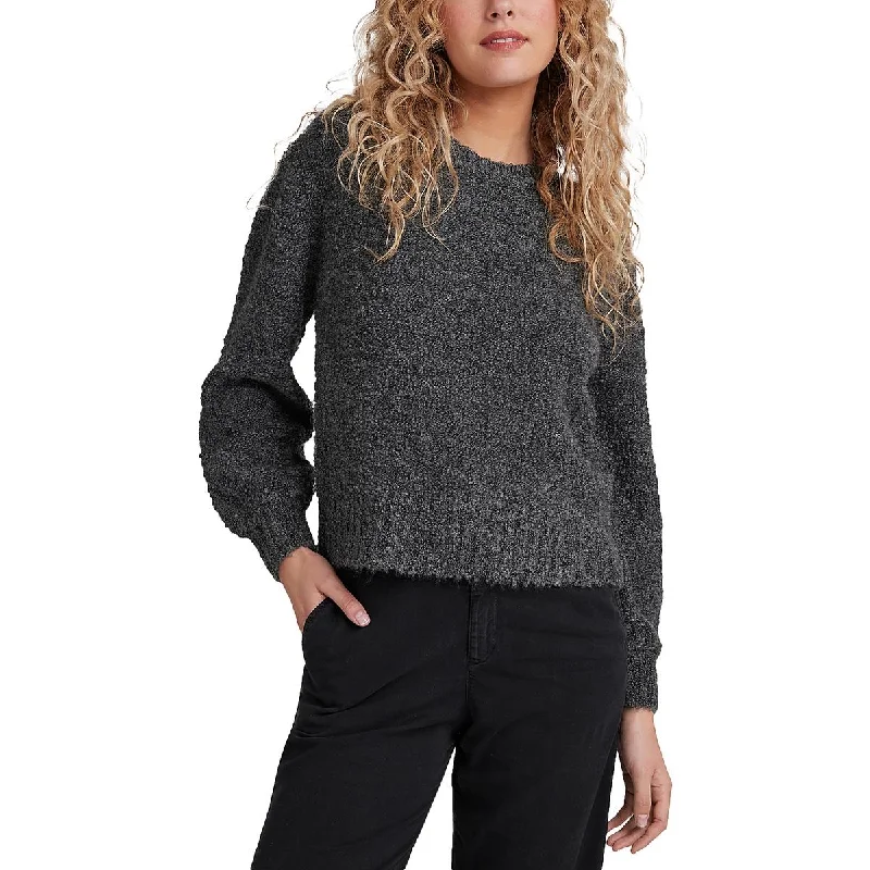 Womens Crewneck Cozy Pullover Sweater