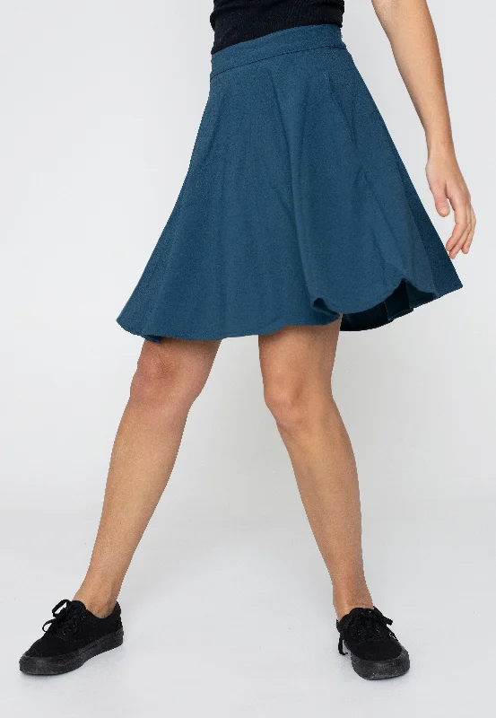 Retrolicious - Skater Ocean Blue - Skirt