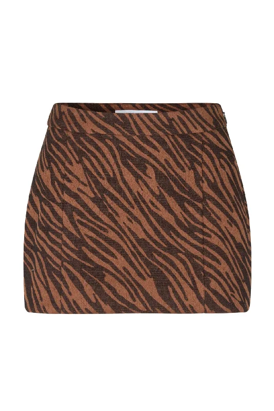 Samsøe Samsøe Casja Mini Skirt - Tiger