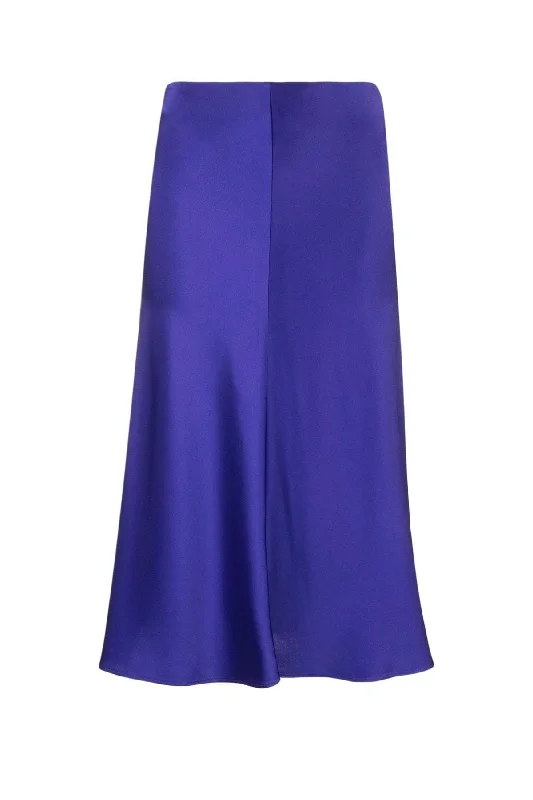 Stella McCartney Slip Midi Skirt - Violet