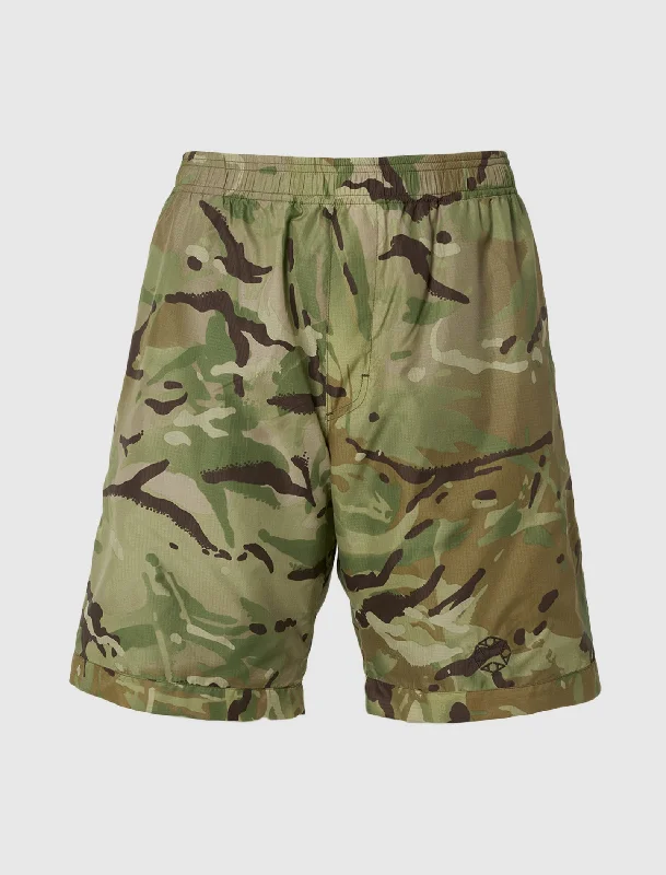 CAMO LOGO SHORTS