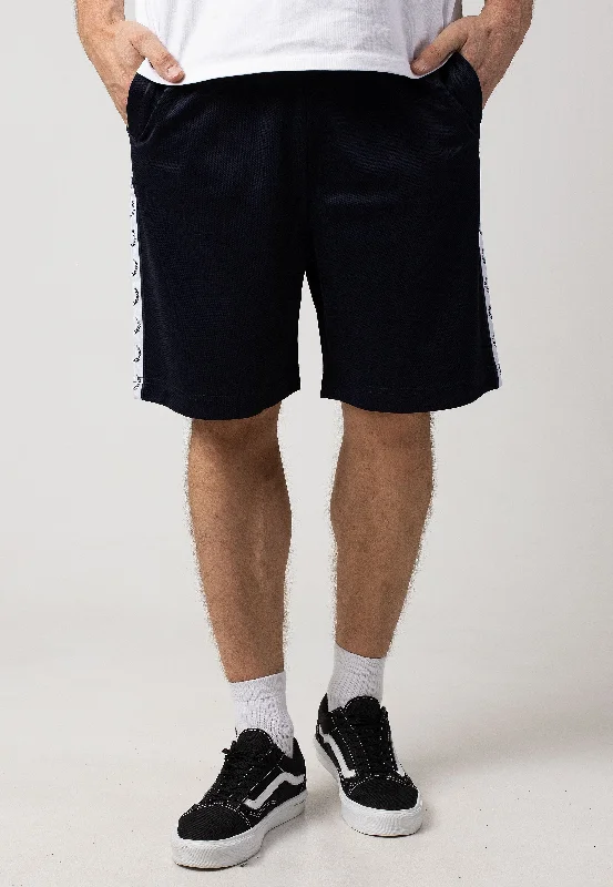 Fred Perry - Taped Tricot Carbon Blue - Shorts