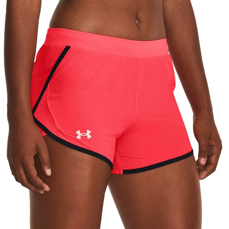 Under Armour Fly By 2.0 Womens Running Shorts - Pink