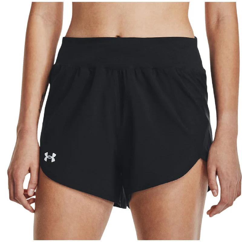 Under Armour Fly By Elite High-Rise Womens Running Shorts - Black