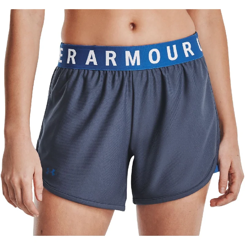 Under Armour Play Up 5 Inch Womens Running Shorts - Blue