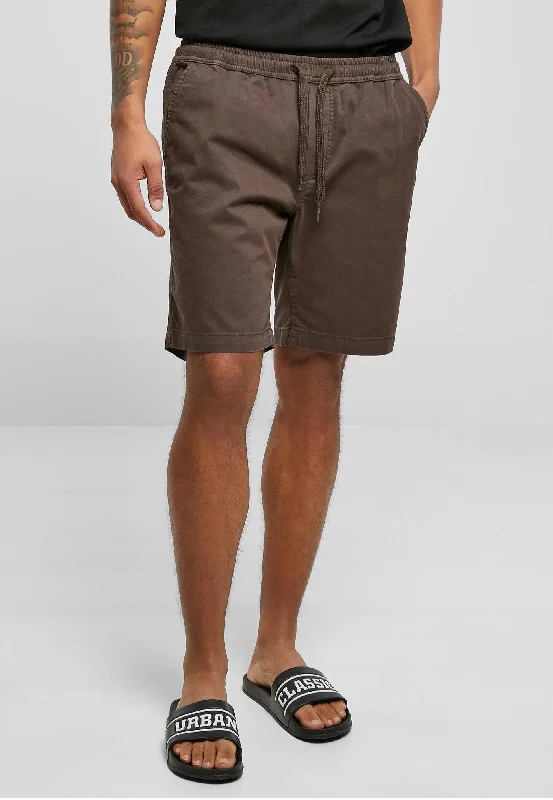 Urban Classics - Strech Twill Brown - Shorts