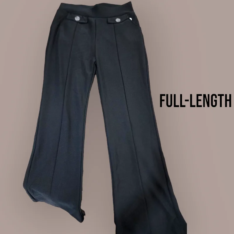 Black Flair Pants