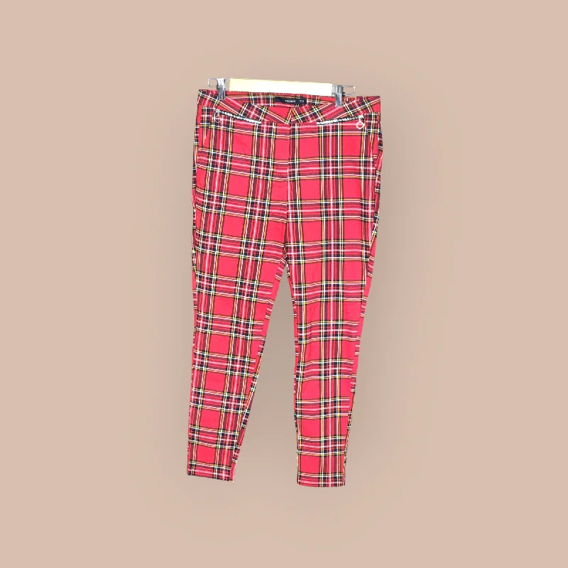 Red Big Checks Pant